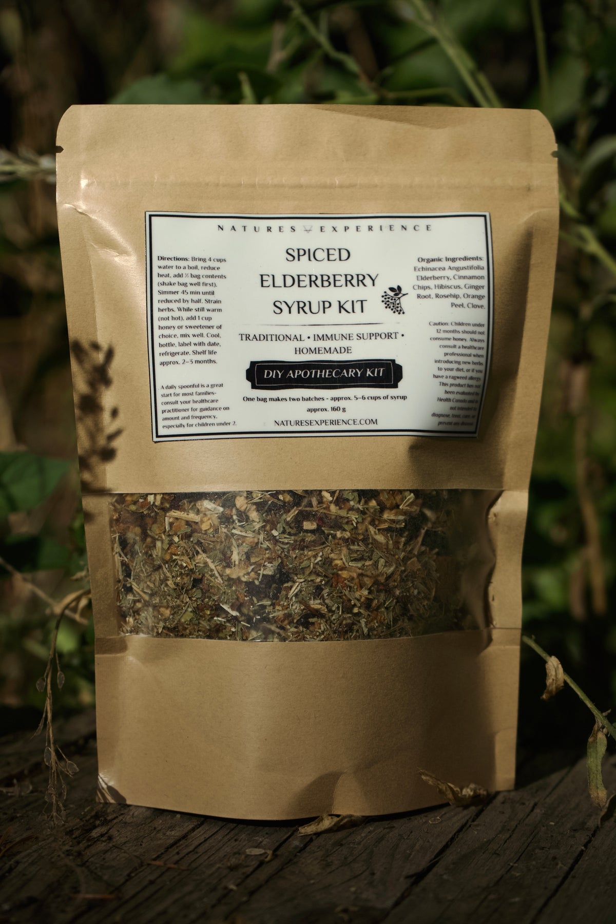 Spiced Elderberry Syrup Kit