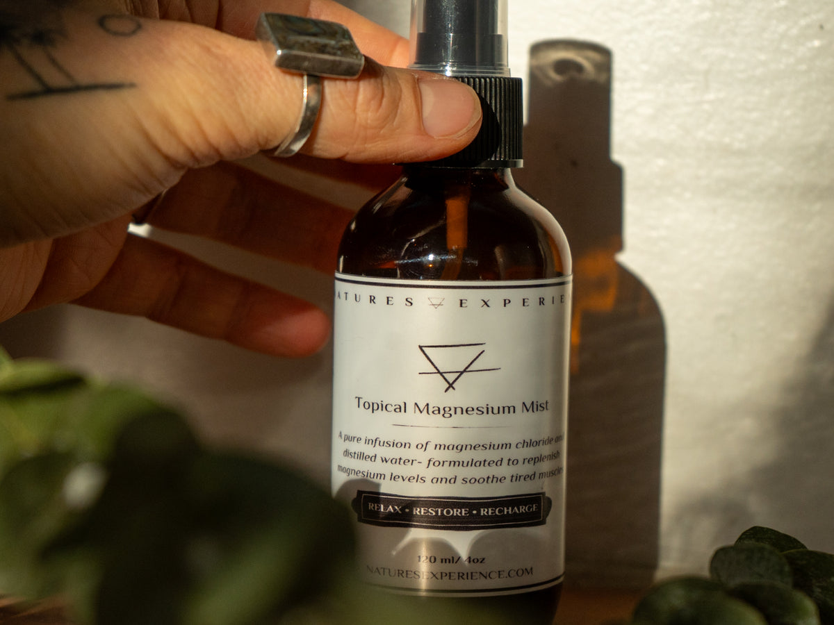 Topical Magnesium Mist – Natures Experience