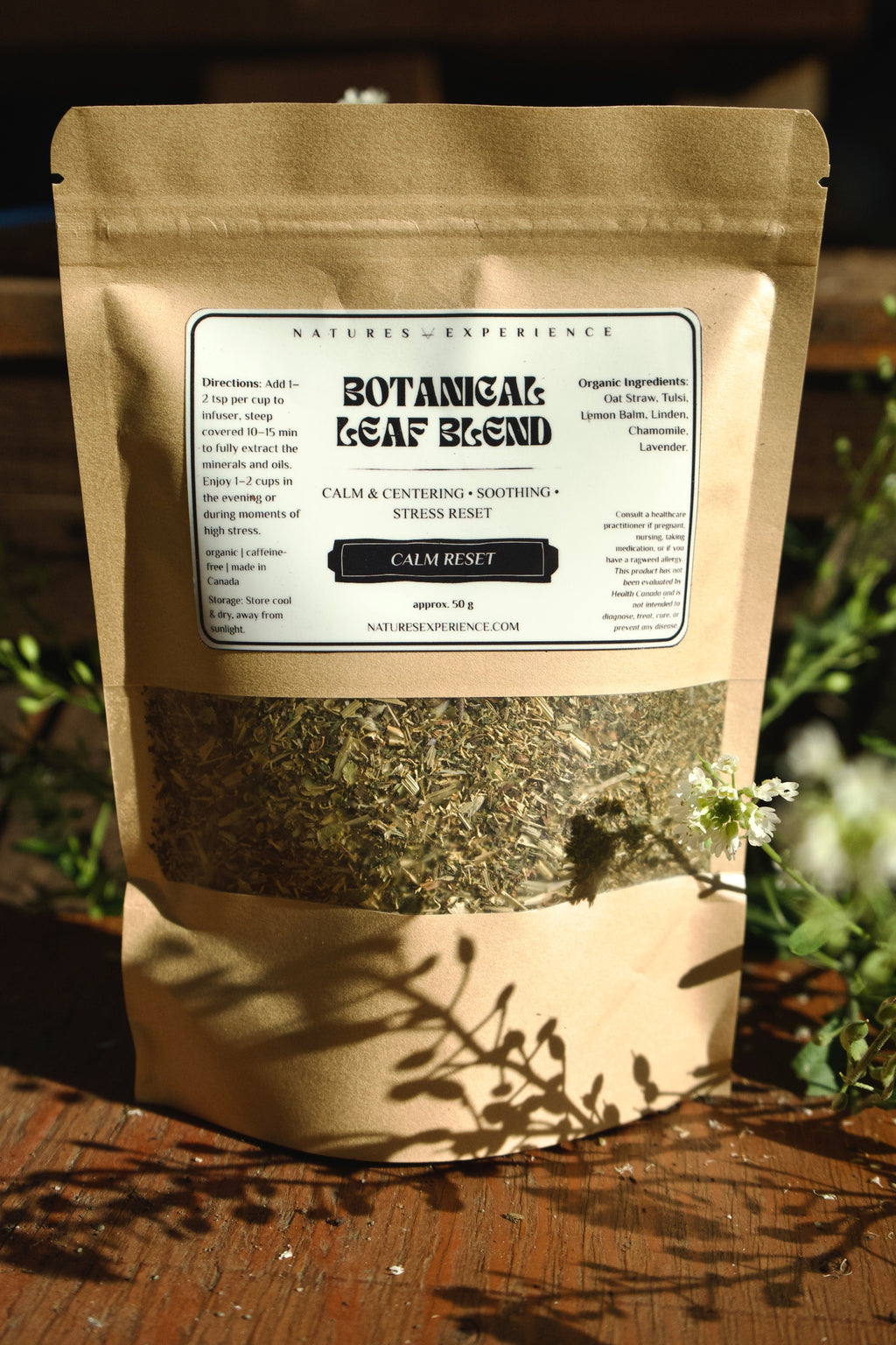Botanical Leaf Blend – Calm Reset